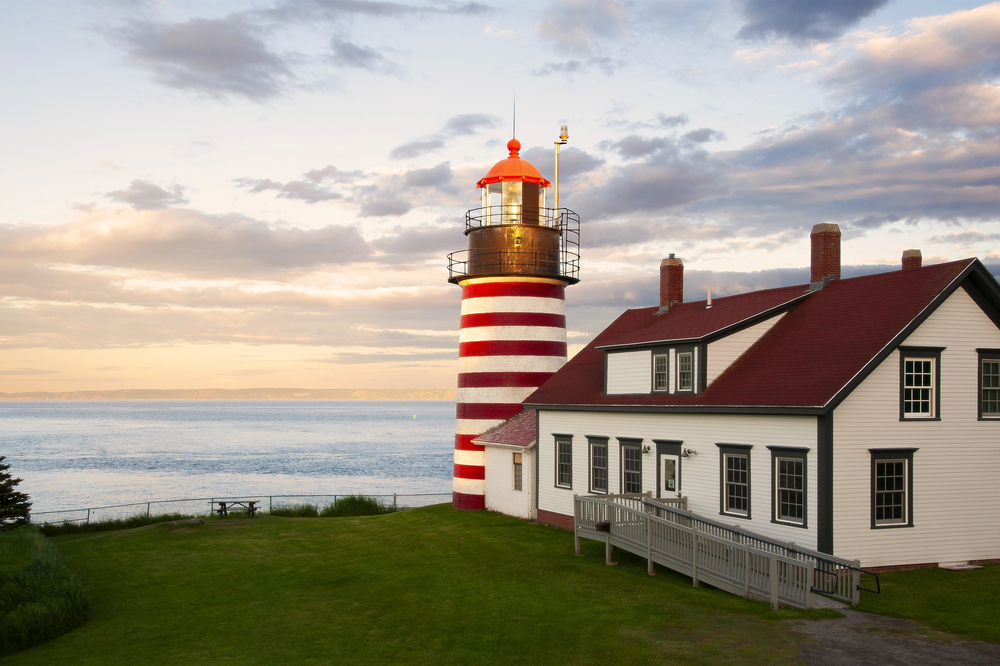 West Quoddy Light House Lubec Maine