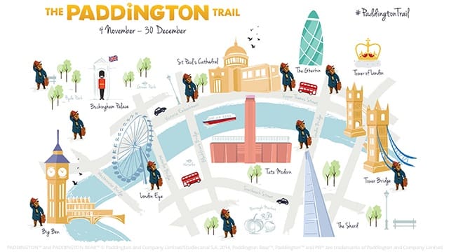 Paddington Trail Map