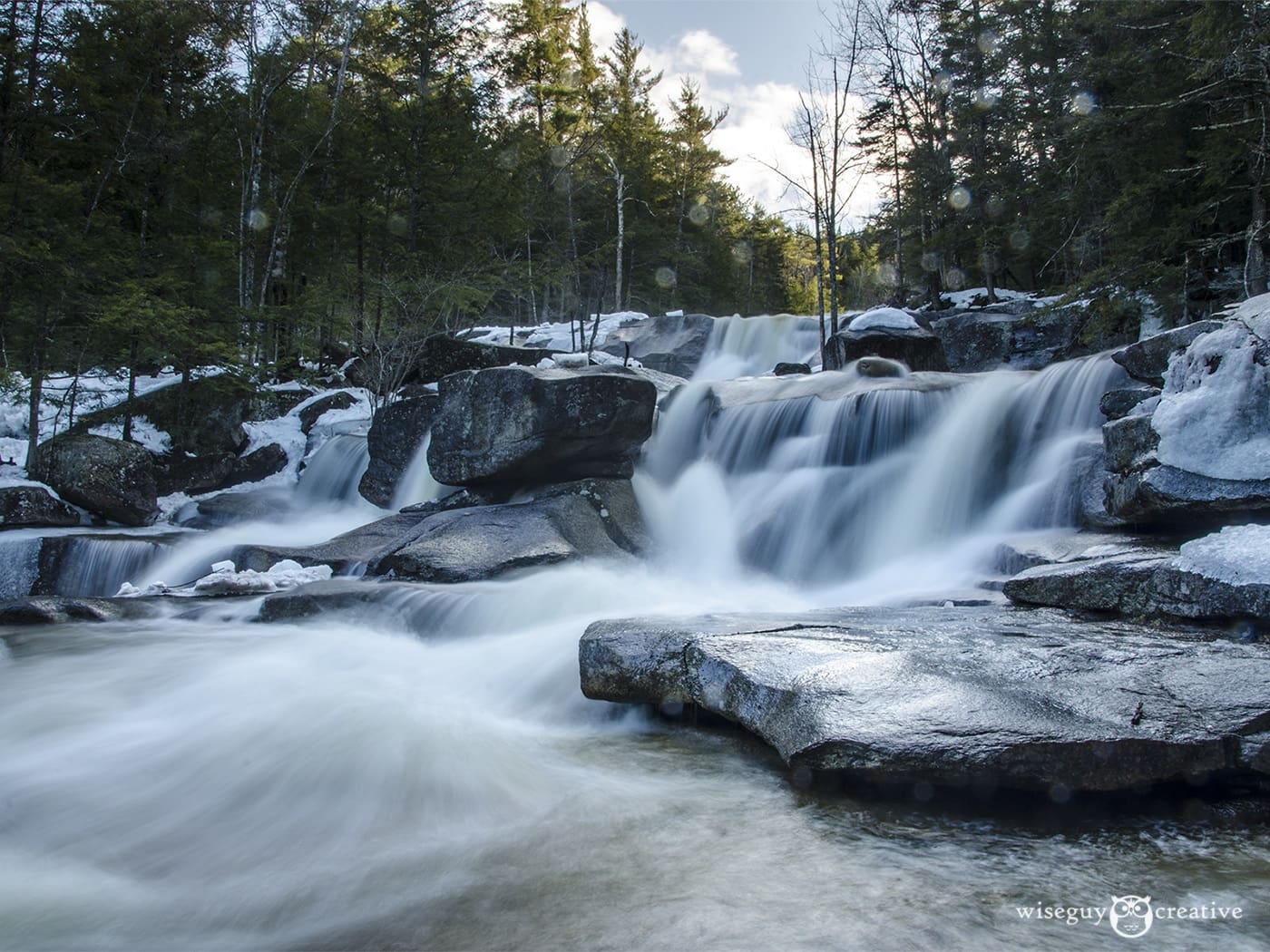 Diana's Bath Waterfall, NH, PhotobyDanHoude-WiseguyCreative