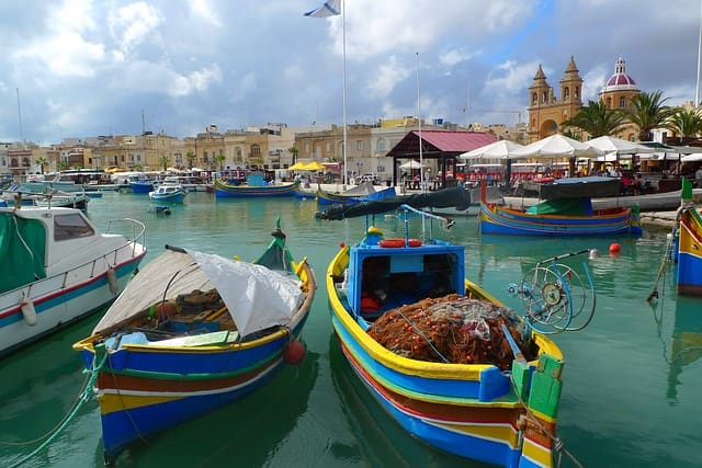 Malta Fishing Boats