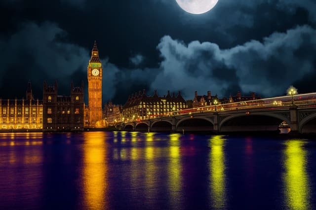 London Skyline at Night