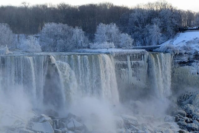 Niagara Fall in Winter