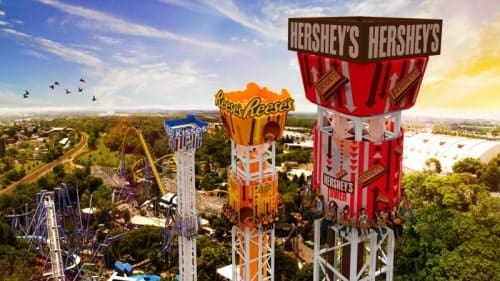 Hershey Park TripleTower PA