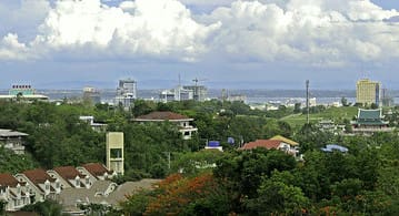 Cebu City View From Temple