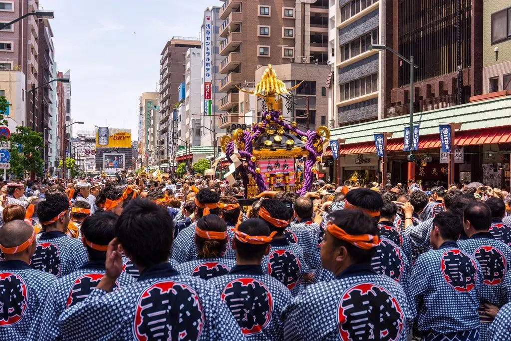 Sanja Matsuri Festival Japan