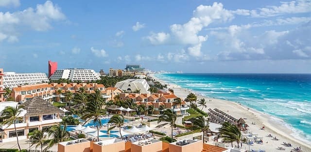 Cancun beachfront