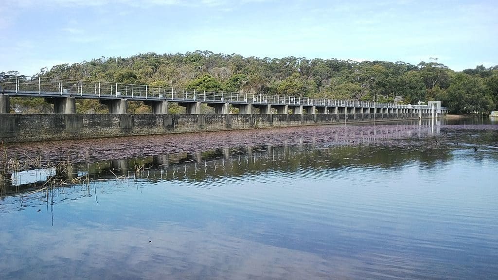 Manly Dam Wall Sydney