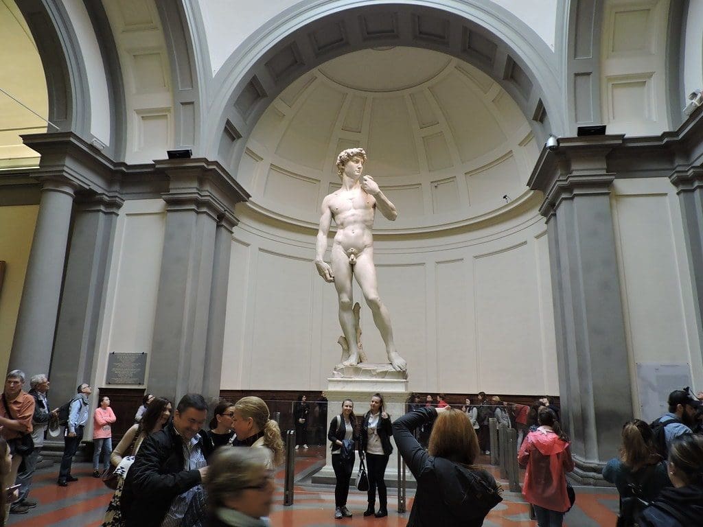 Michelangelo's David Sculpture Florence