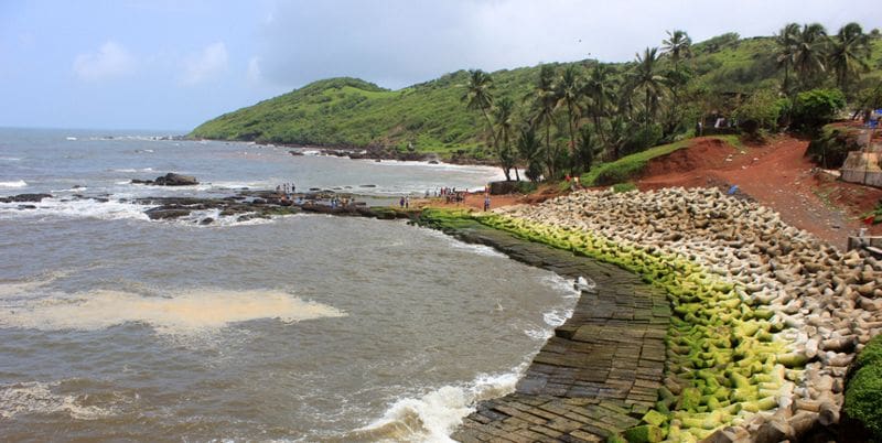 Anjuana Beach Goa India