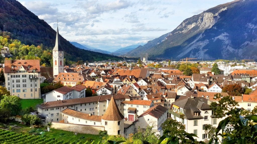 Switzerland Alpine Village