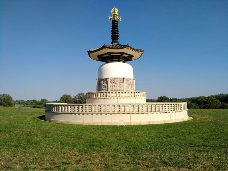 Milton Keynes UK - Peace Pagoda