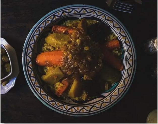 Couscous Moroccan Dish