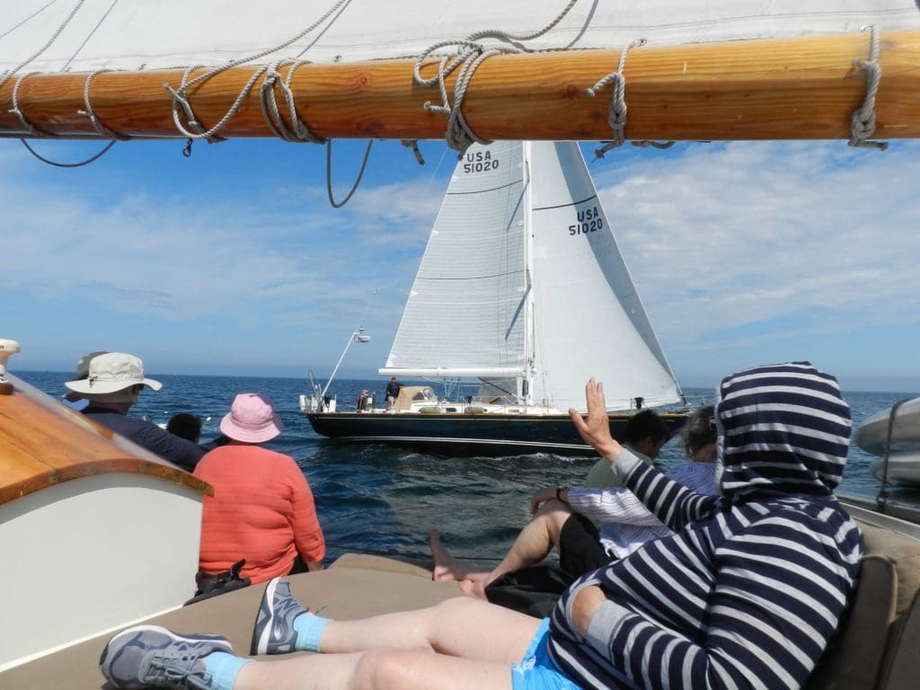 Sailing on Schooner Stephen Taber