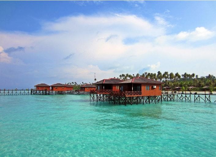 Island of Derawan, Indonesia