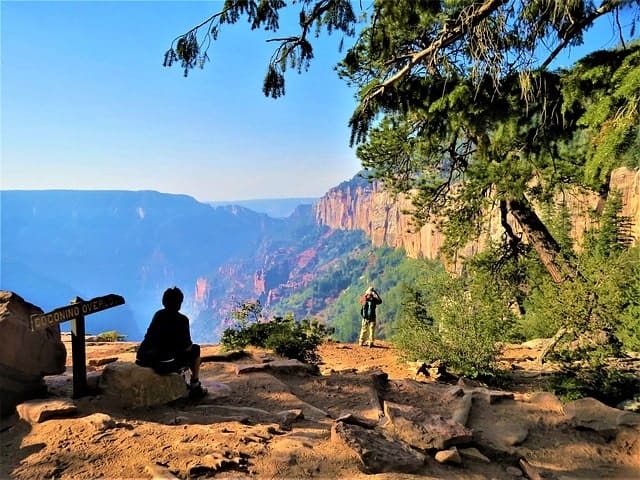 Hiking in the Grand Canyon