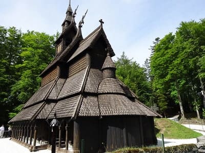 Fantoft Stave Church Bergen Norway