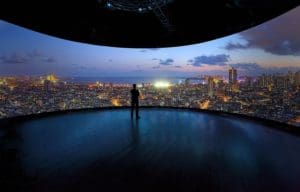Mumbai India Skyline