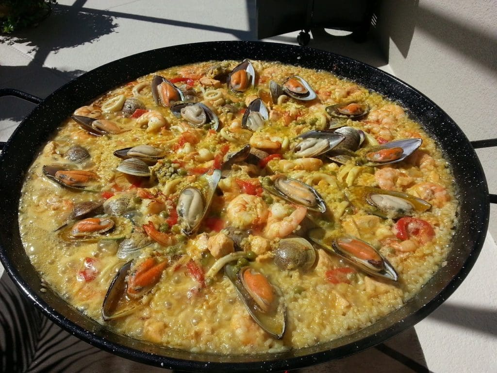 Seafood Paella Spain