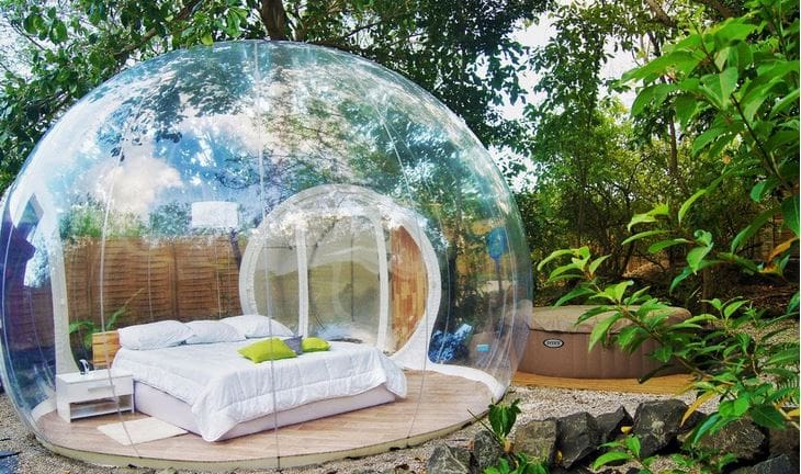 Bubble Hotel Bedroom