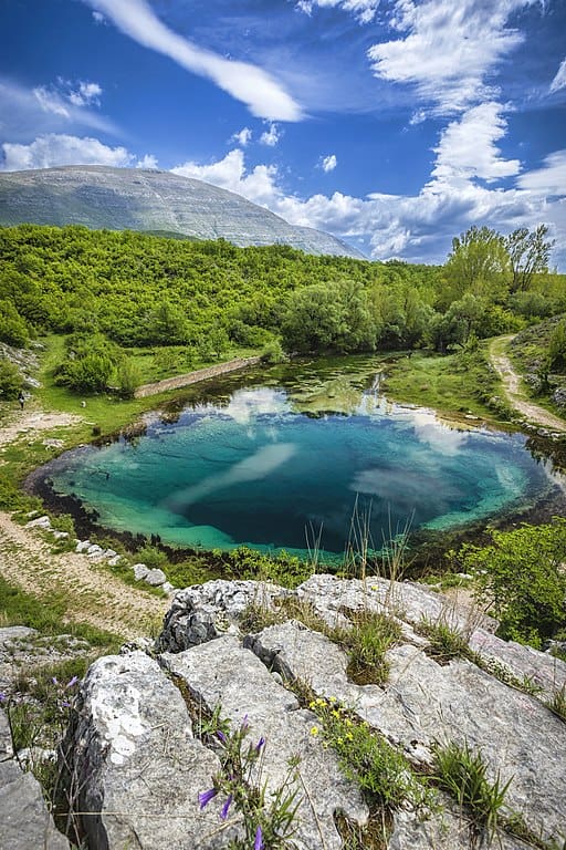 Eye of Cetina Croatia