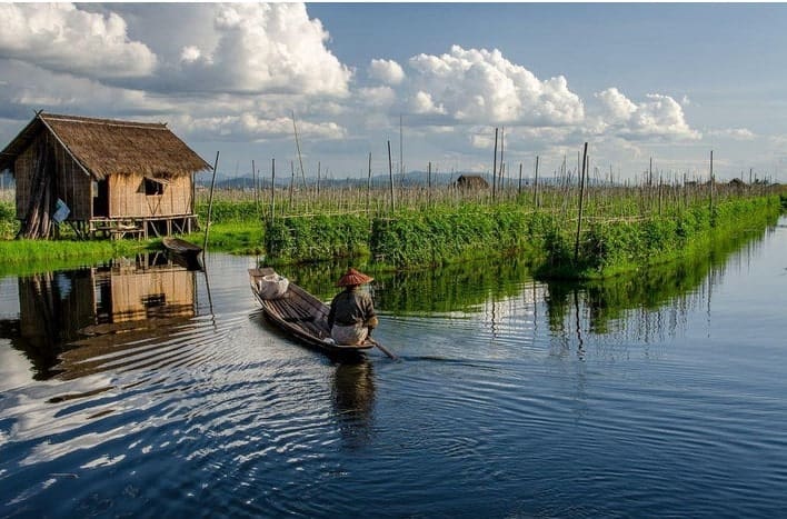Myanmar Floating Gardens