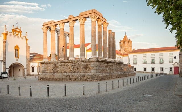Roman Site Evora Portugal