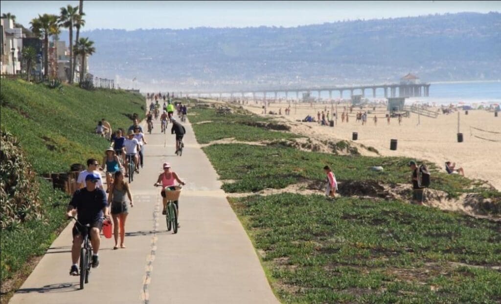 Manhattan Beach Bike Path