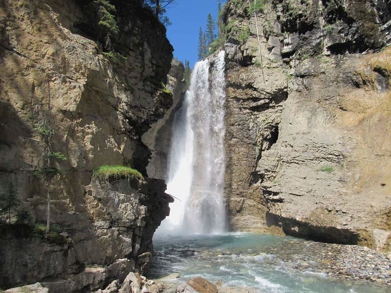 Johnston Canyon Waterfall Canada