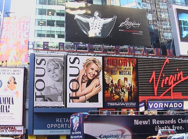 Broadway Theater District NYC