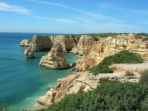 Praia da Marinha Algarve Portugal
