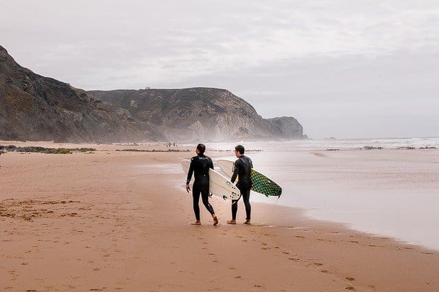 Surfing Beaches, Algarve Portugal