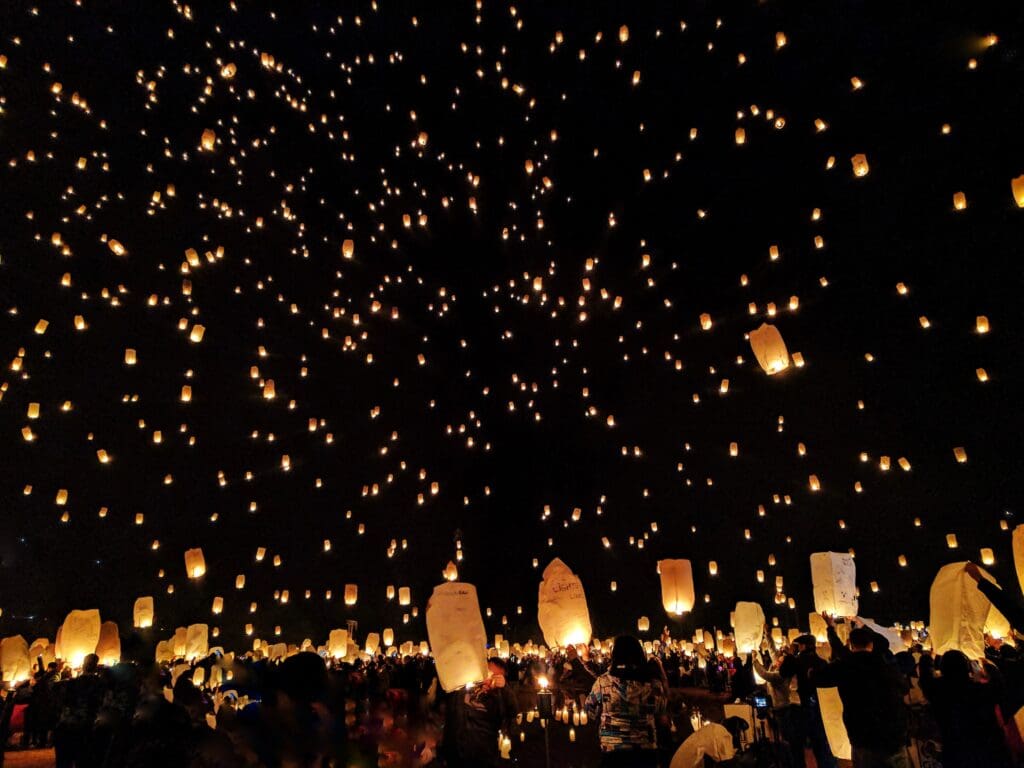 Floating Lantern Festival Thailand