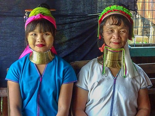 Padaung Long Neck Women Northern Thailand