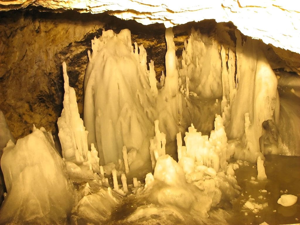 Scarisoara Ice Cave Romania