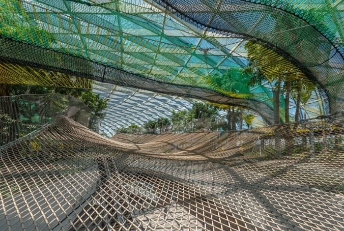 Walking Nets Singapore Airport