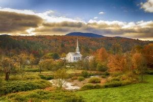 Stowe Vermont in Fall