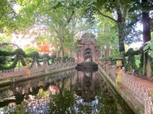 Medici Fountain Luxenbourg Gardens Paris