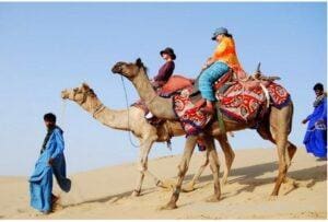 Camel Safari Jaisalmer India
