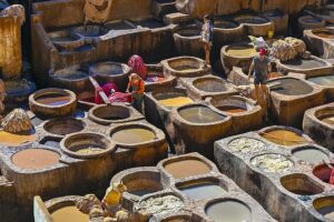 Fes Morocco Tanneries