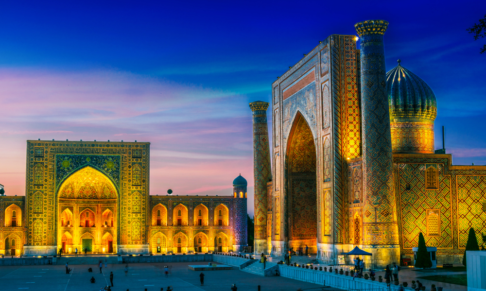 Registan, an old public square in Samarkand, Uzbekistan Uzbekistan Travel Tips